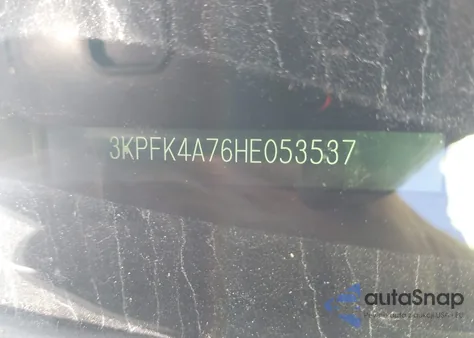 2017 Kia Forte Lx z USA, uszkodzony, nr VIN 3KPFK4A76HE053537